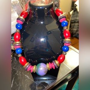 Beautiful vintage beaded necklace
